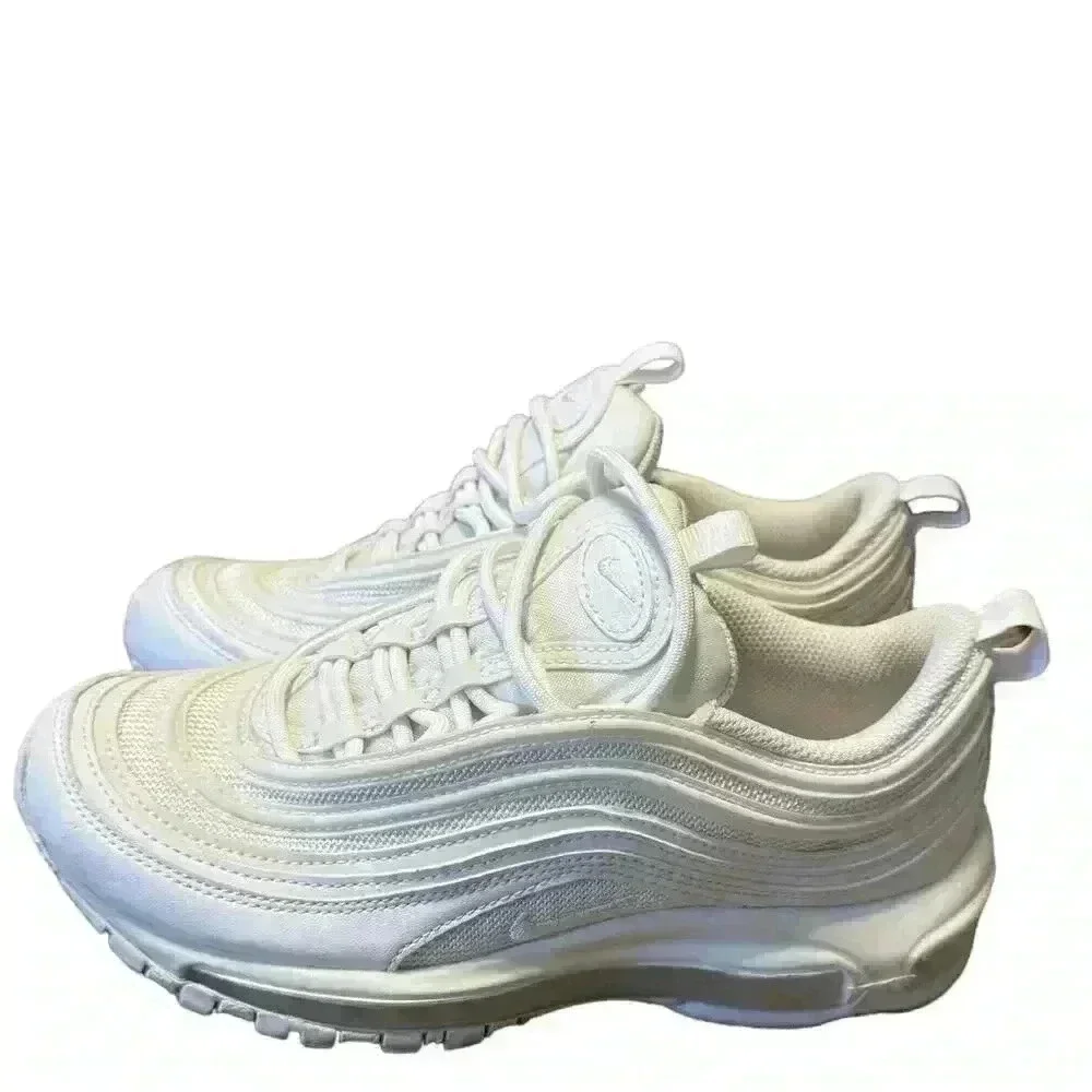Size 6 Nike Air Max 97 Silver White - Picture 1 of 8